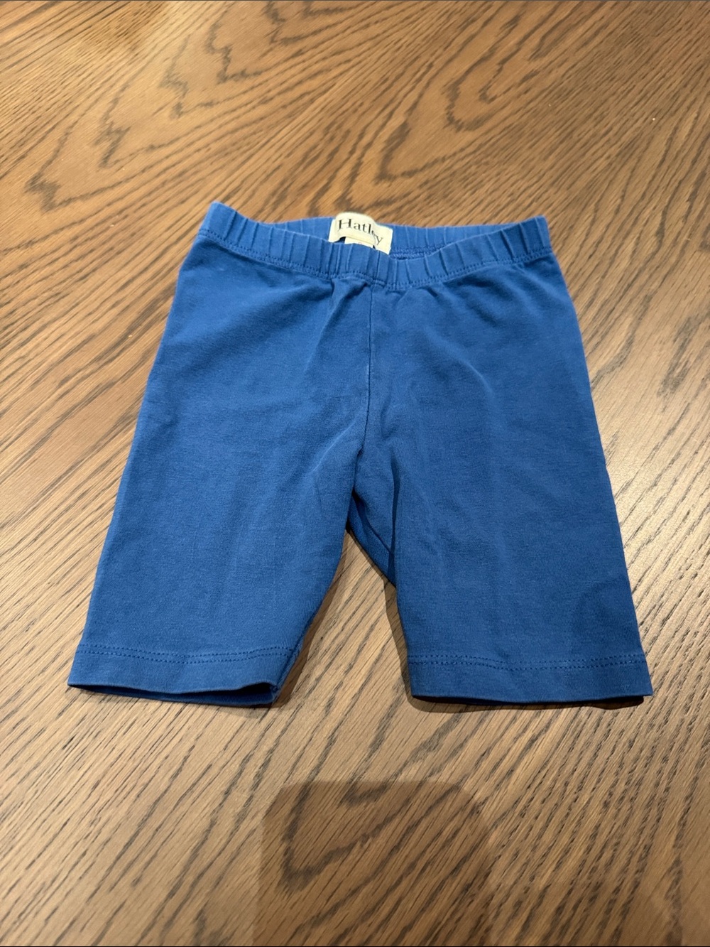 Hatley Navy Blue Stretch Bike Shorts for Kids